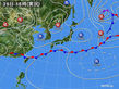 2016年04月25日の実況天気図