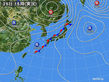 2016年05月25日の実況天気図