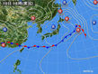 2016年06月10日の実況天気図