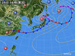 2016年06月25日の実況天気図