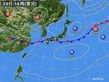 2016年06月29日の実況天気図