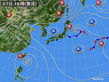 2016年07月07日の実況天気図