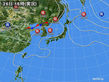 2016年07月26日の実況天気図