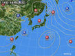 2016年08月15日の実況天気図