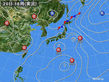 2016年08月20日の実況天気図