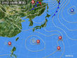 2016年08月24日の実況天気図