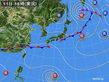 2016年09月11日の実況天気図