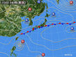 2016年09月13日の実況天気図