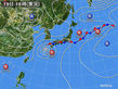 2016年09月19日の実況天気図