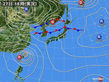 2016年09月27日の実況天気図