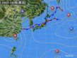 2016年09月28日の実況天気図