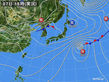 2016年11月07日の実況天気図