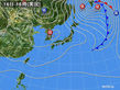 2016年11月16日の実況天気図