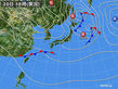 2016年11月20日の実況天気図