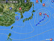 2017年01月03日の実況天気図