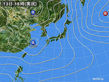 2017年02月13日の実況天気図