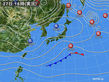 2017年02月27日の実況天気図