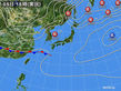 2017年03月05日の実況天気図