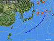 2017年03月07日の実況天気図