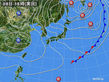 2017年03月08日の実況天気図