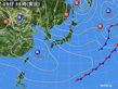 2017年03月09日の実況天気図