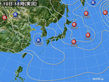 2017年03月10日の実況天気図
