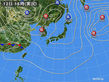 2017年03月12日の実況天気図