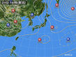 2017年03月24日の実況天気図