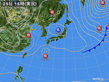 2017年03月25日の実況天気図