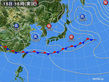 2017年05月15日の実況天気図