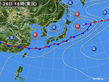 2017年06月26日の実況天気図