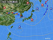 2017年07月18日の実況天気図