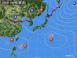 2017年07月28日の実況天気図