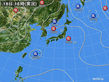 2017年08月18日の実況天気図