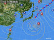 2017年09月01日の実況天気図