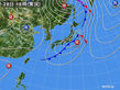 2017年09月28日の実況天気図