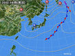 2017年09月30日の実況天気図