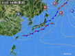2017年10月03日の実況天気図