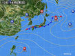 2017年10月12日の実況天気図