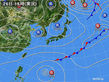 2017年10月26日の実況天気図