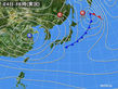 2017年11月04日の実況天気図