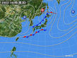 2017年11月08日の実況天気図