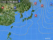 2017年11月15日の実況天気図