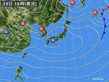 2017年11月25日の実況天気図