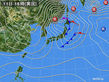 2017年12月11日の実況天気図