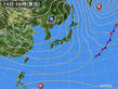 2017年12月14日の実況天気図