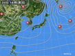 2017年12月30日の実況天気図