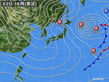 2018年01月02日の実況天気図