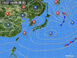 2018年01月16日の実況天気図