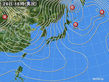 2018年01月26日の実況天気図